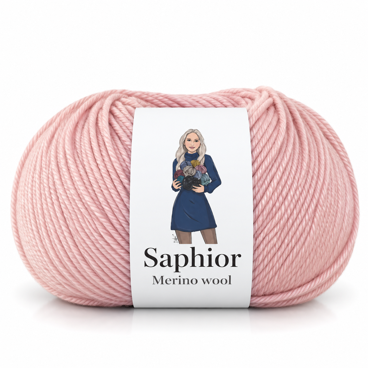 Merino Wool - Vintage Blush