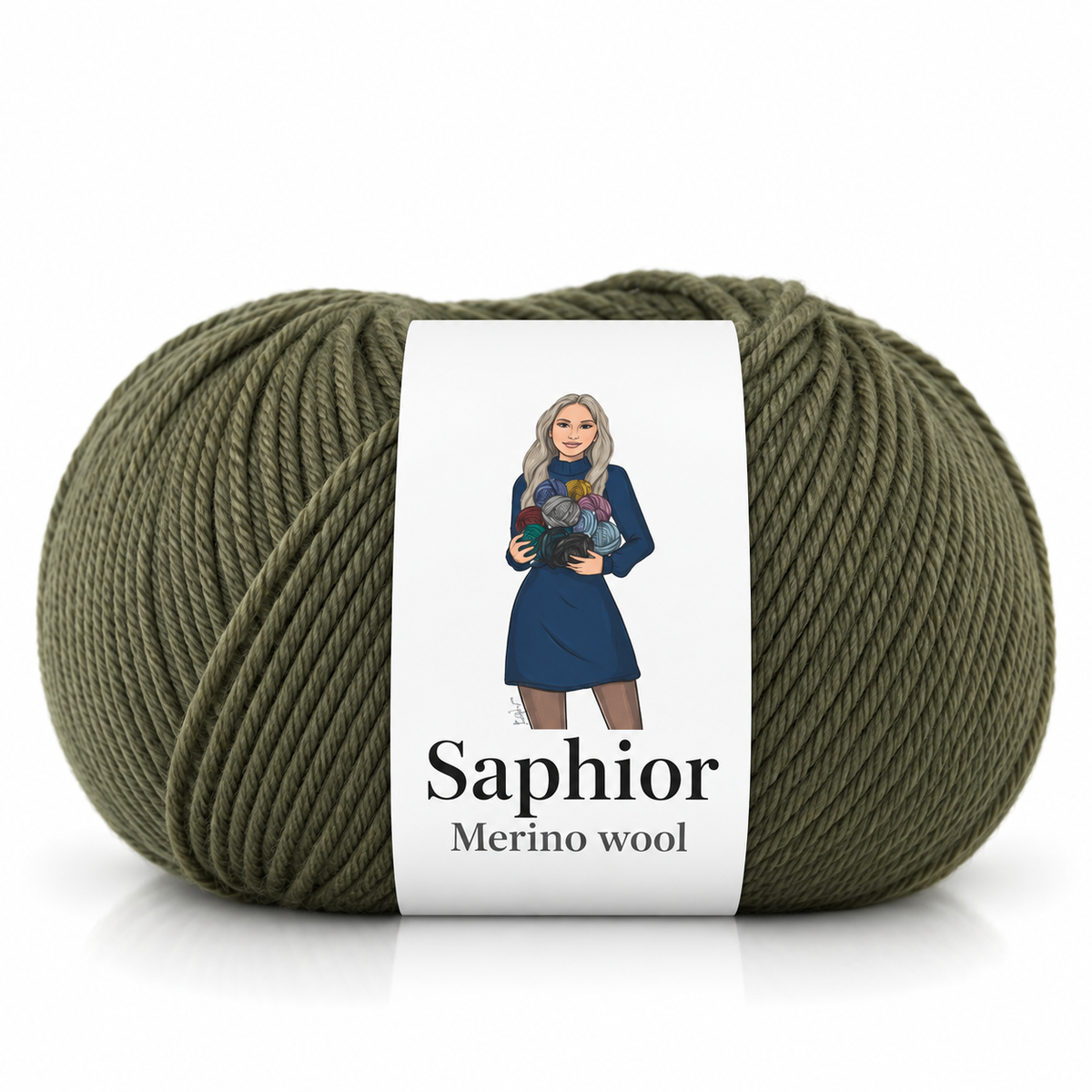 Merino Wool - Woodland Moss