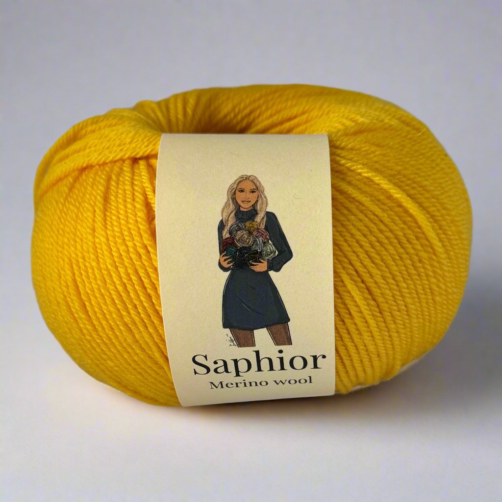 Merino Wool - Golden Bloom