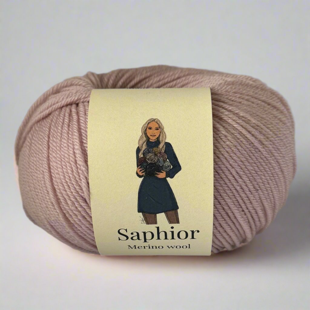 Merino Wool - Vintage Blush