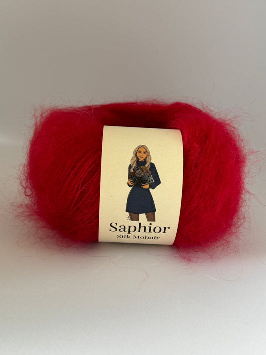 Silk Mohair - Ruby Whisper