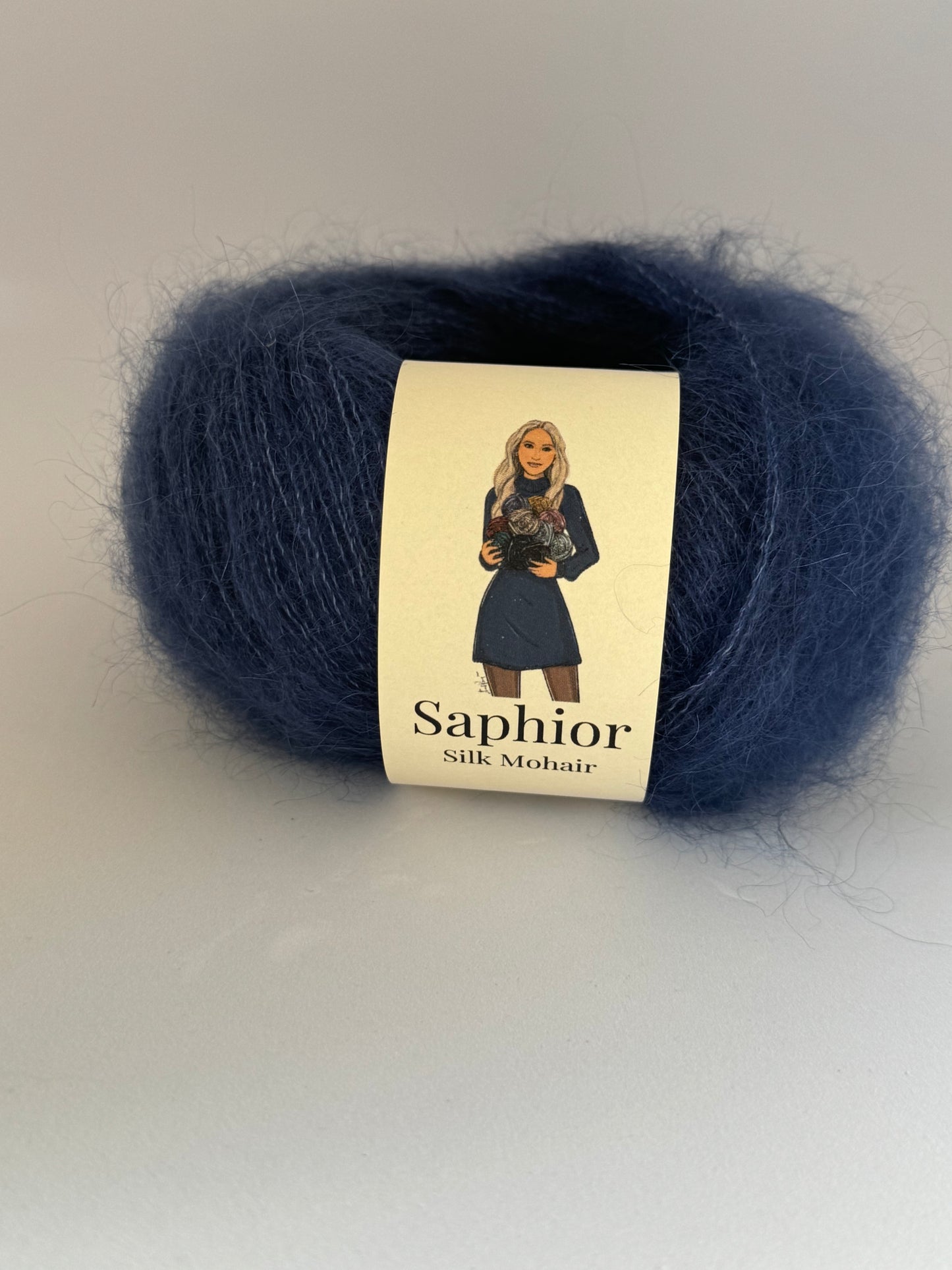 Silk Mohair - Midnight Atlantic