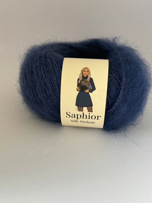 Silk Mohair - Midnight Atlantic