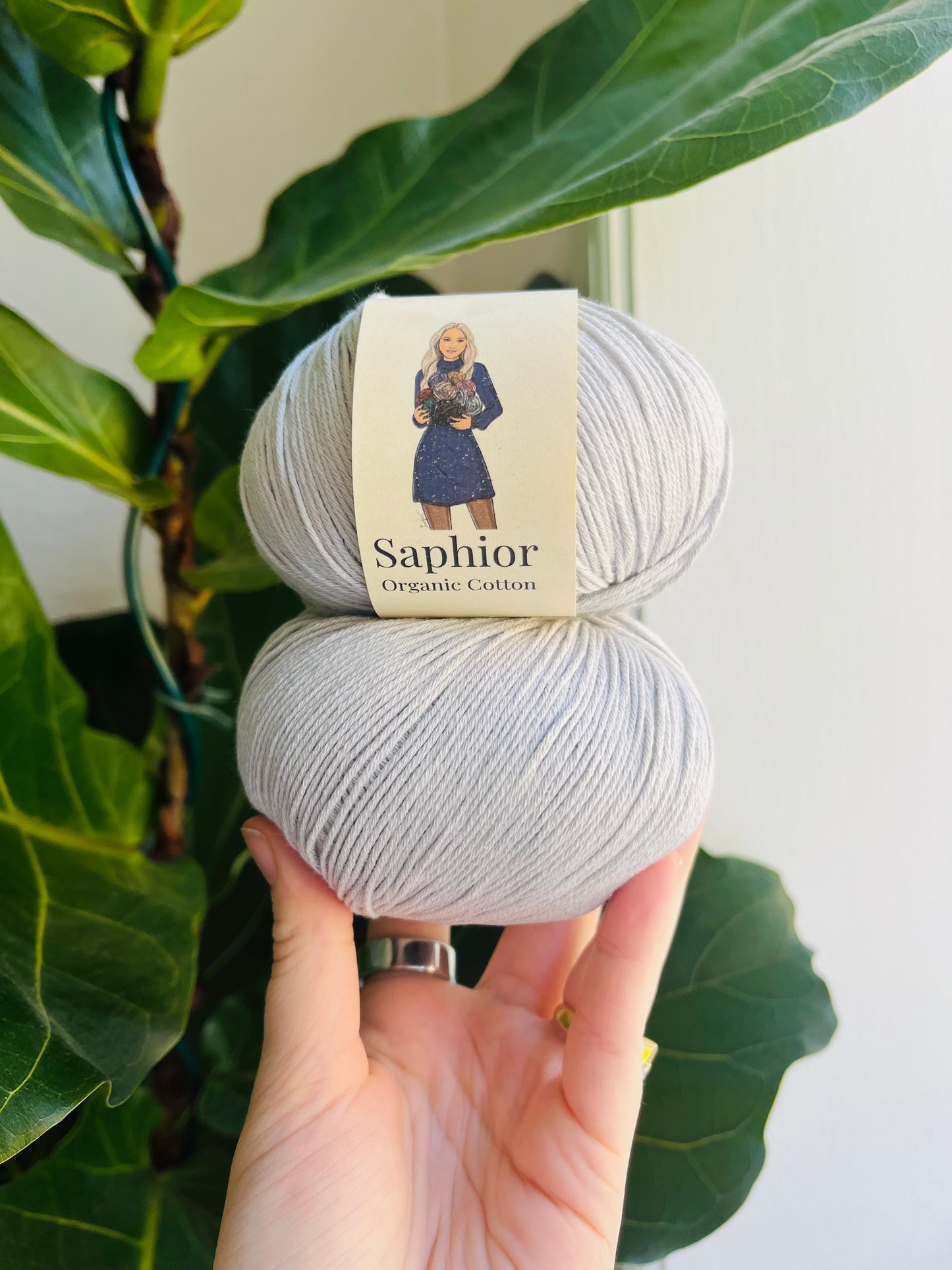 Organic Cotton - Dusty Miller