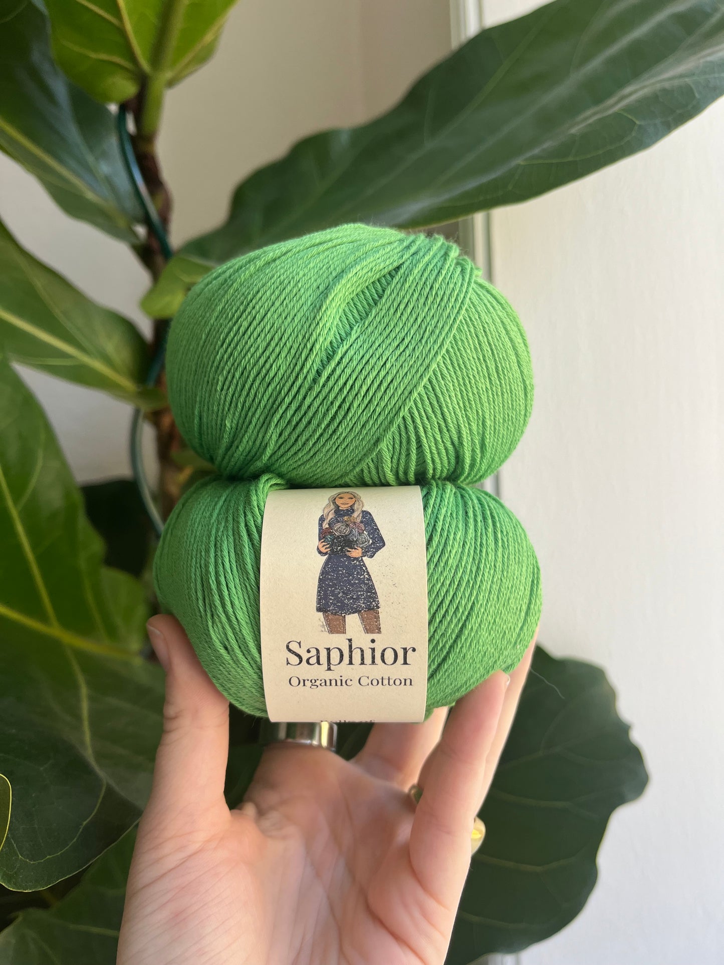 Organic Cotton - Bells of ireland