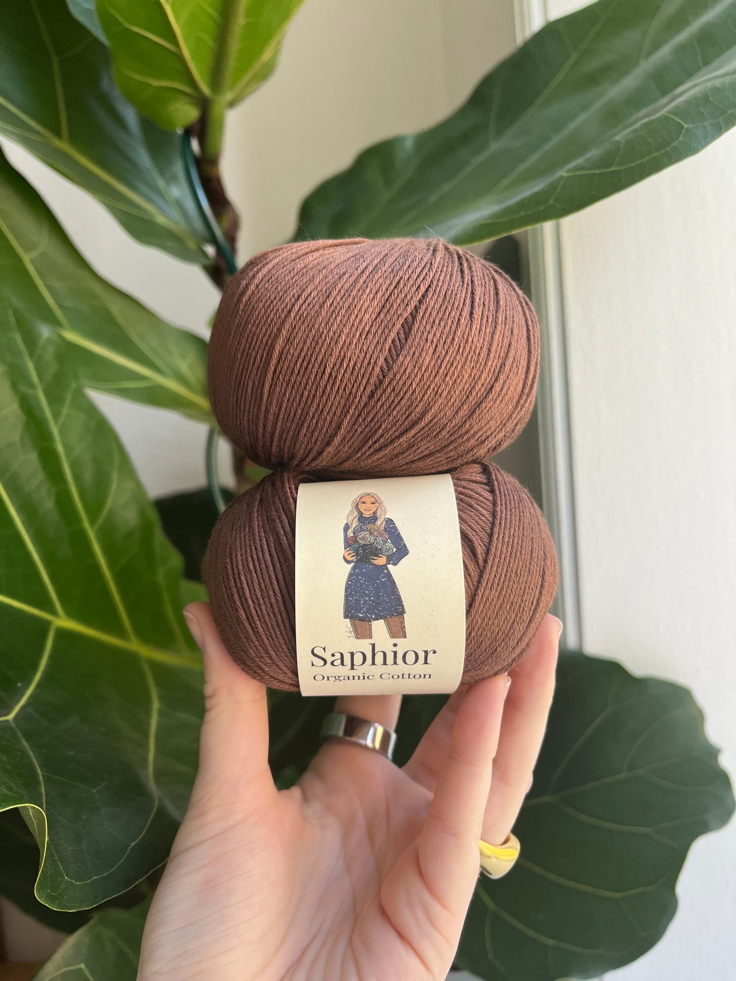 Organic Cotton - Bark