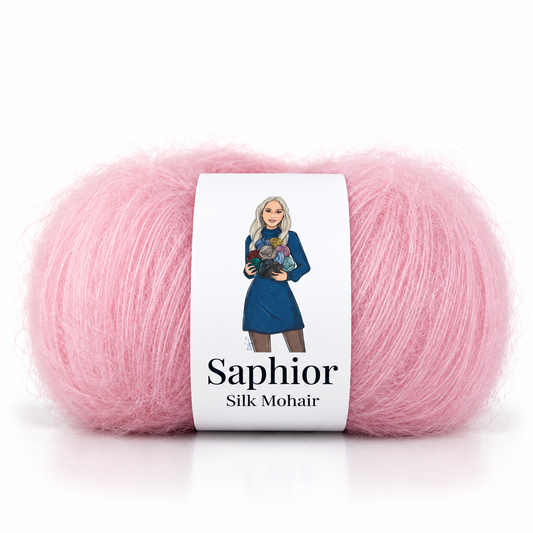 Silk Mohair - Cotton Candy