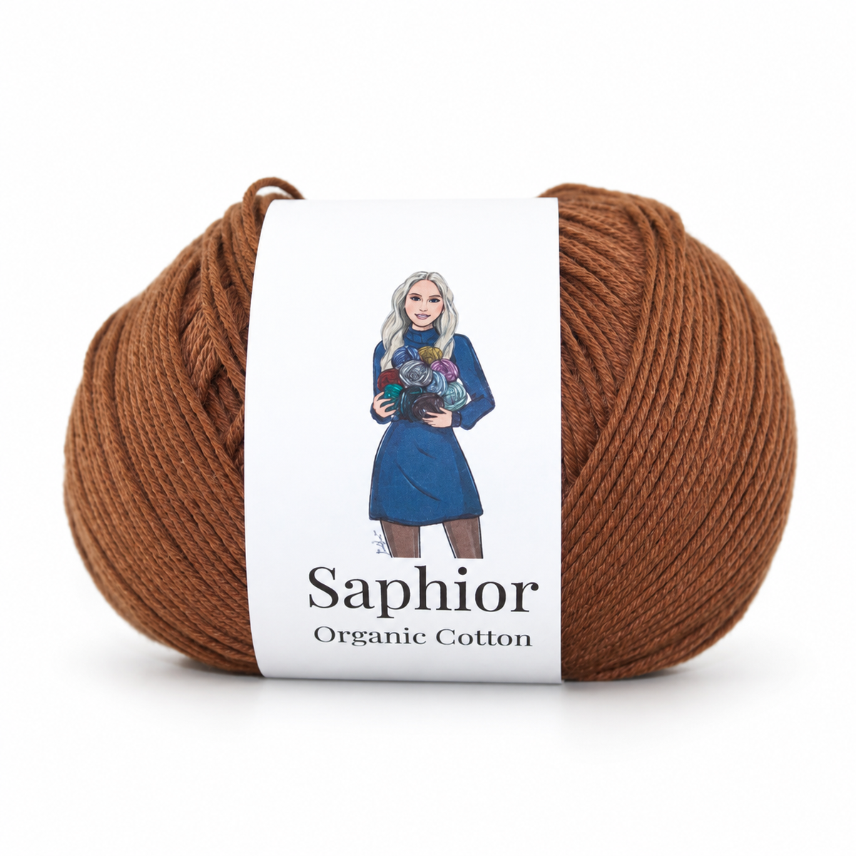 Organic Cotton - Bark