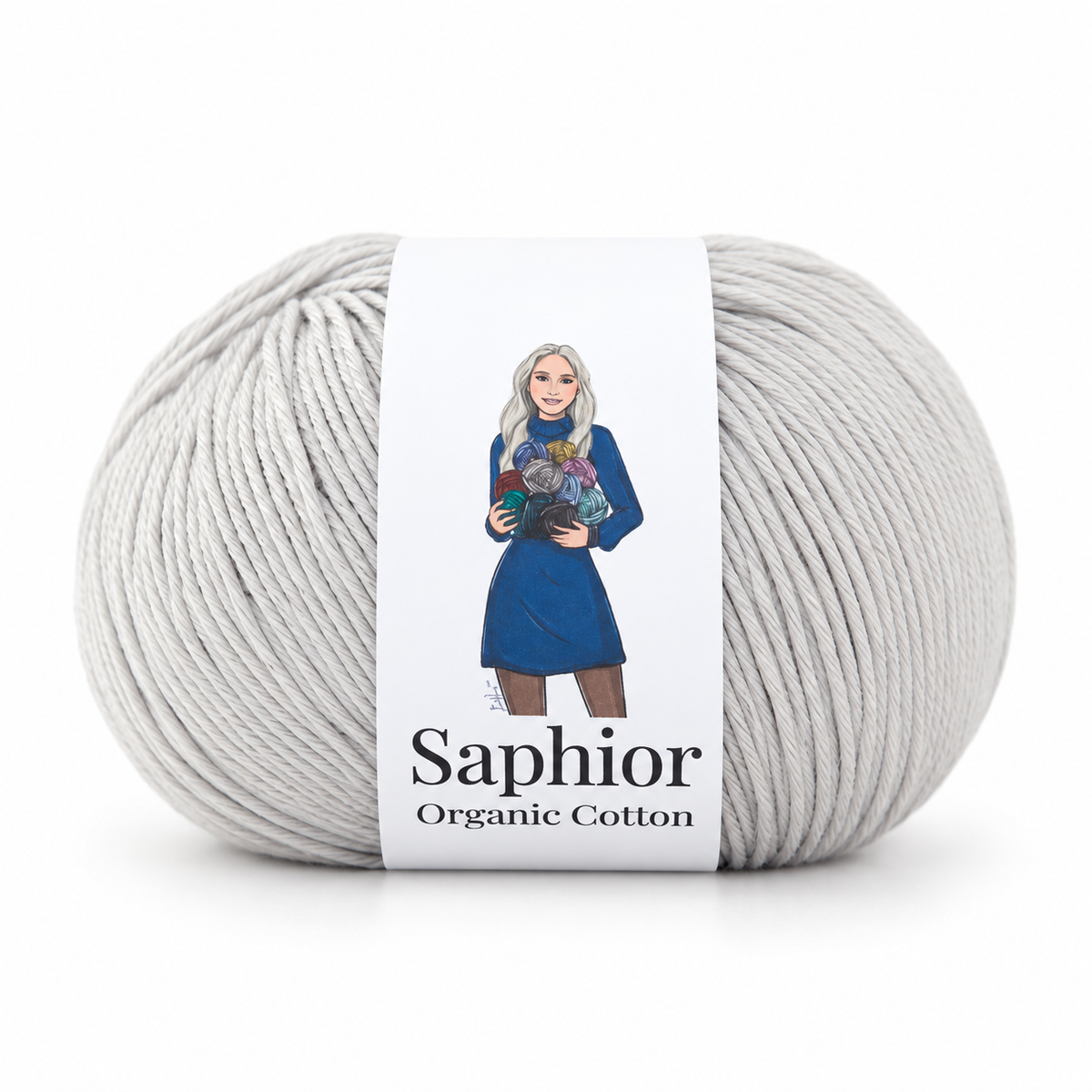 Organic Cotton - Dusty Miller