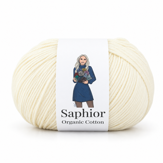 Organic Cotton - Moonflower