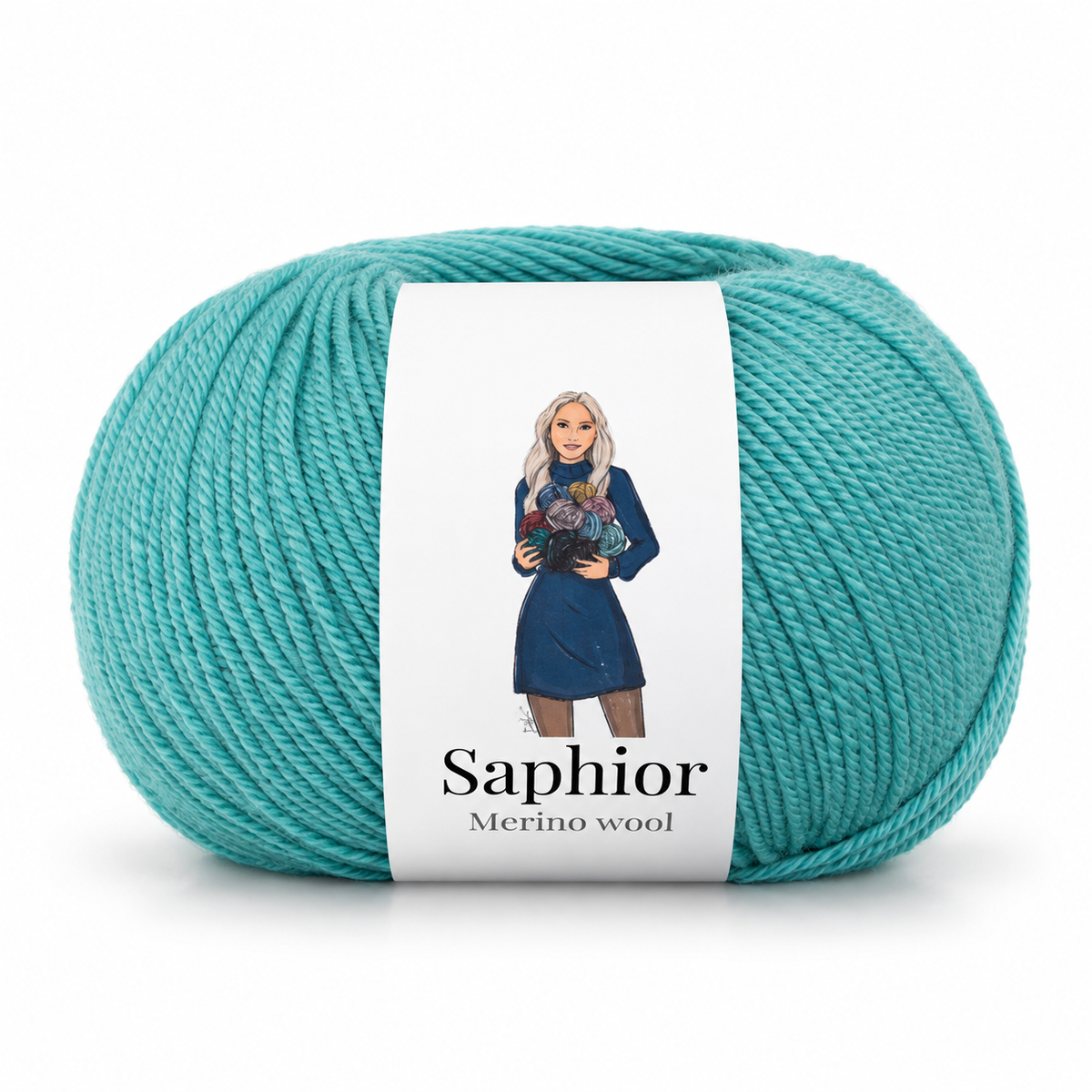 Merino Wool - Ocean Mist