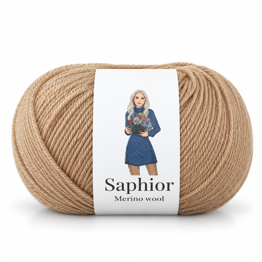 Merino Wool - Sunlit Sand