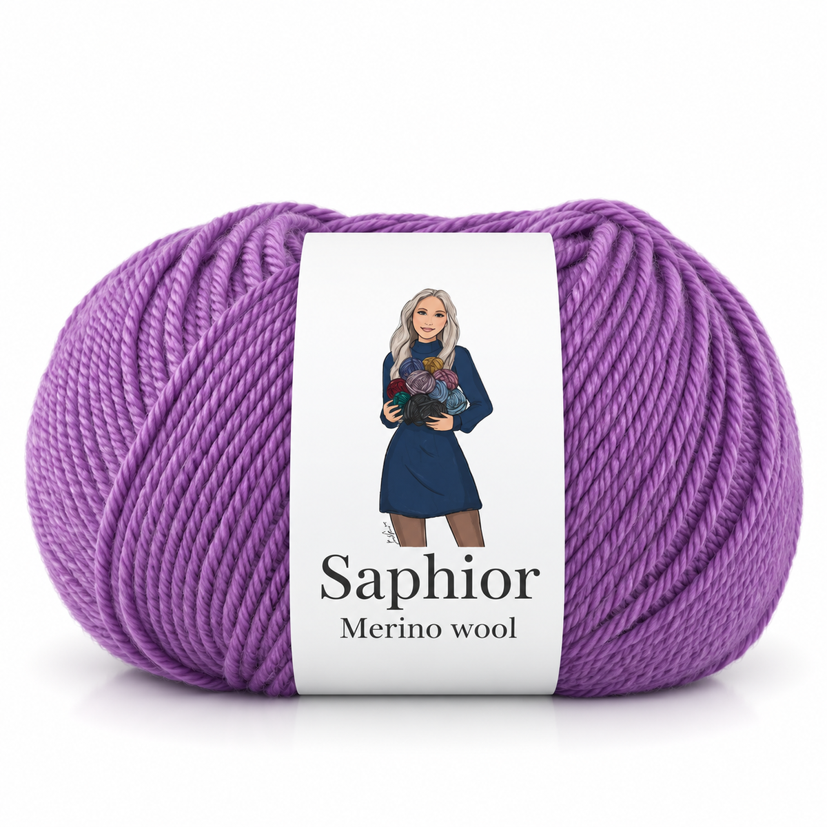 Merino Wool - Amethyst Dreams