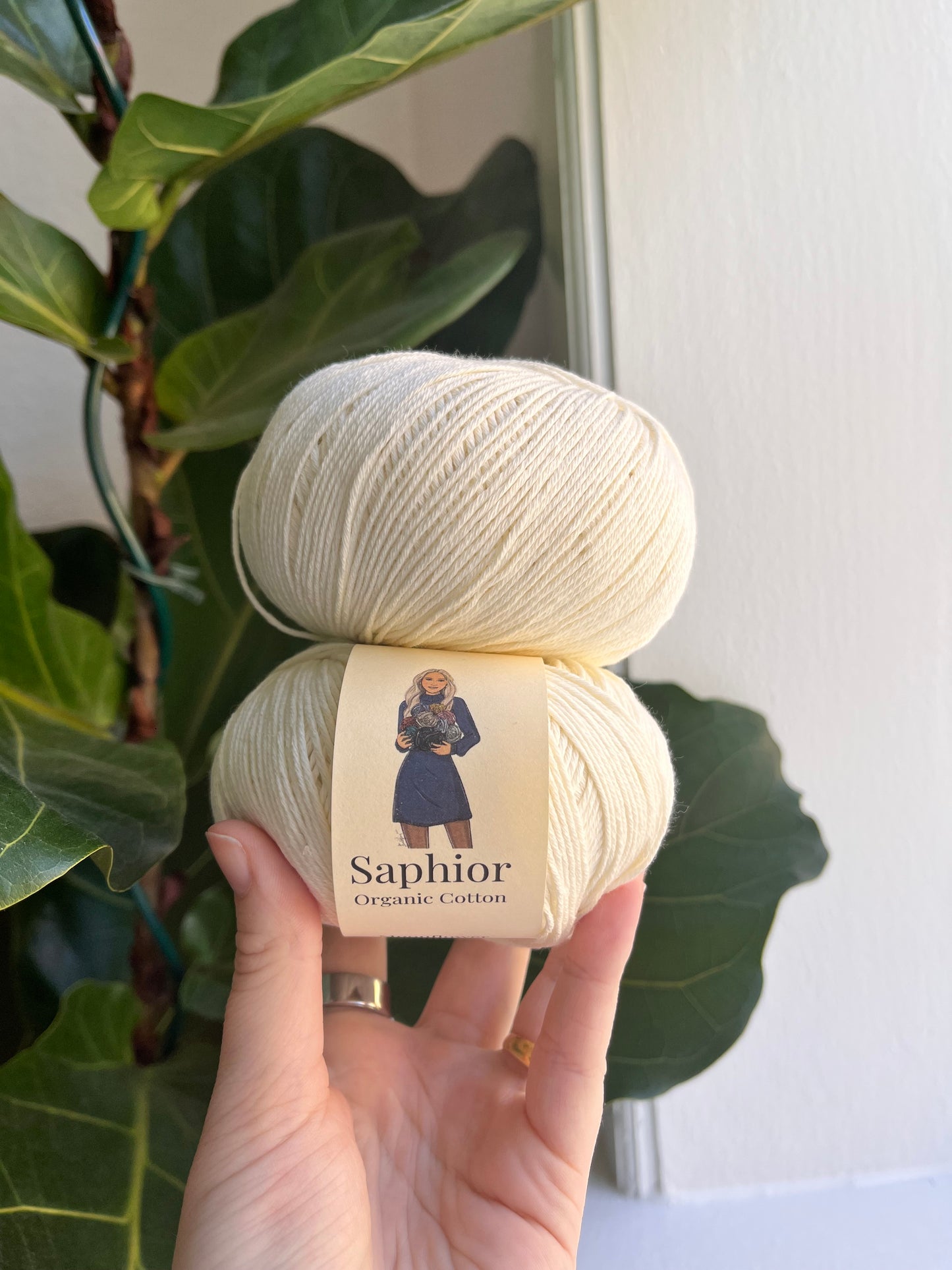 Organic Cotton - Moonflower
