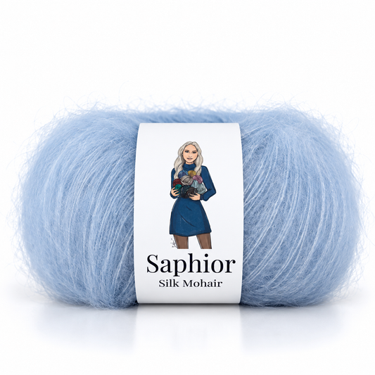 Silk Mohair - Frosted Sky