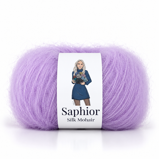 Silk Mohair - Soft Orchid