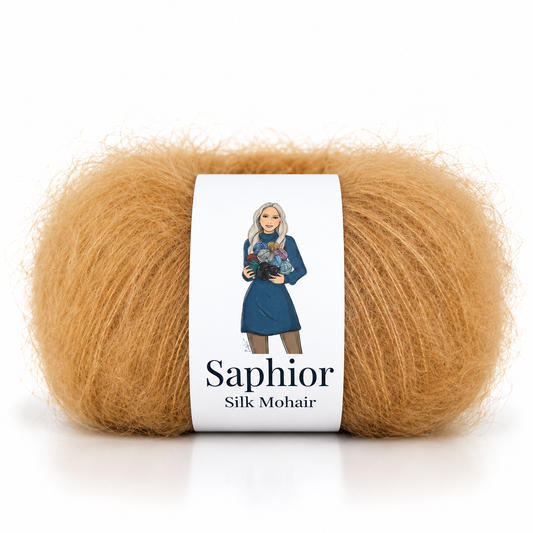 Silk Mohair - Toffee Nut