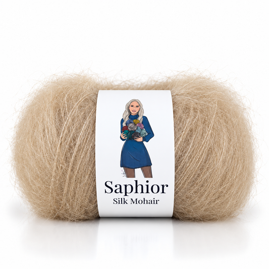 Silk Mohair - Vanilla Silk